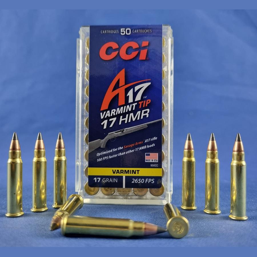 CCI A17 .17HMR 17grs 1,1g Varmint TIP VPE