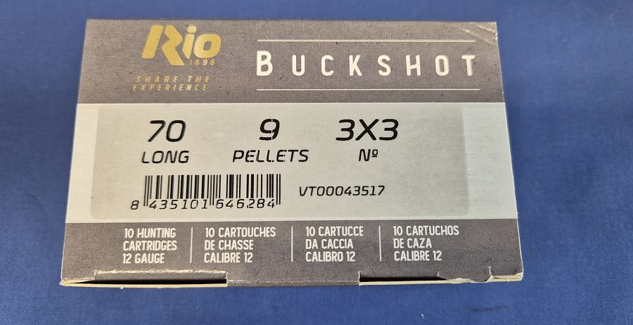 RIO Royal Buck Kal. 12/70 9 P / 8,65mm 10Stk.