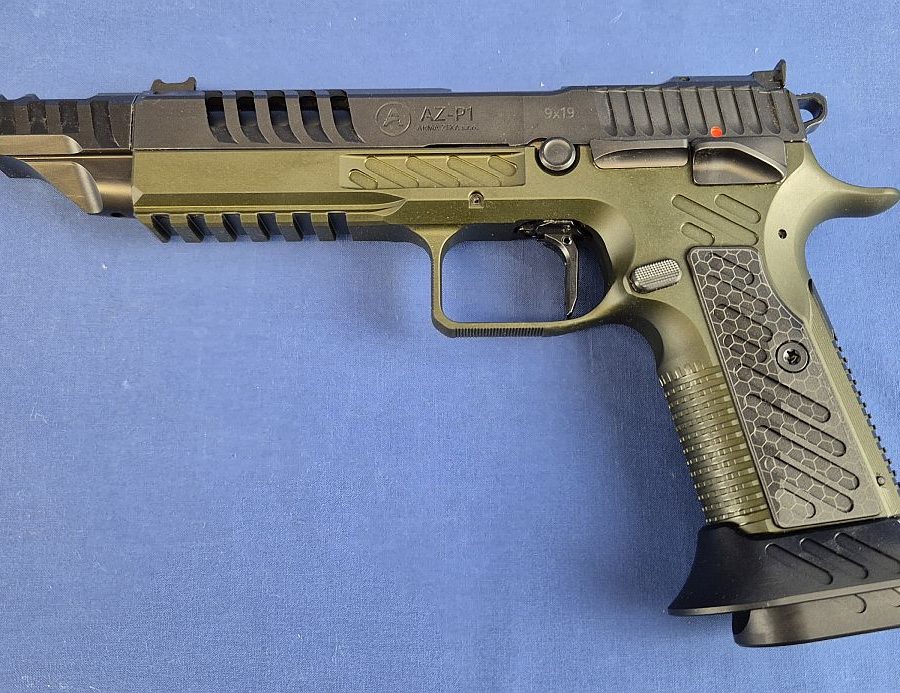 Arma Zeka AZ-P1 Sport Optics Spezial Kal. 9x19mm Black/OD Green 20 Schuss