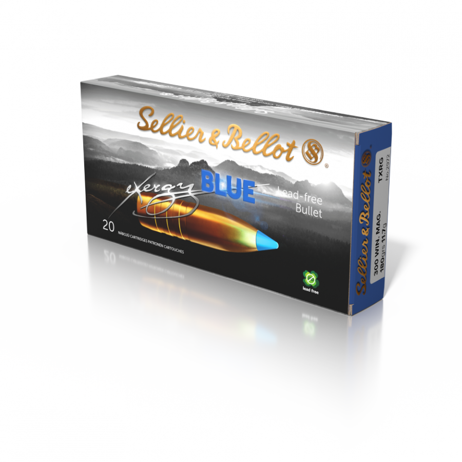 Sellier & Bellot Kal.300 Win. Mag. 11,7g/180gr. Tipped eXergy Blue 20Stk