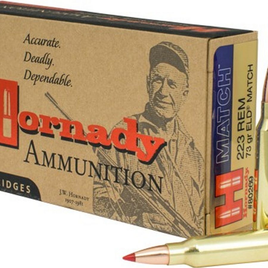 Hornady Kal.223 Rem 73 gr ELD Match 20Stk.