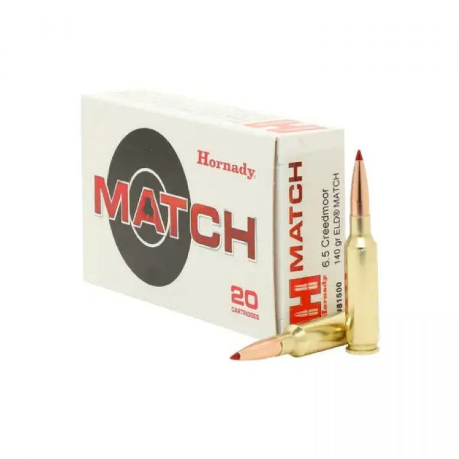 Hornady 6,5 Creedmoor 9,1g/140 gr ELD Match 20Stk.