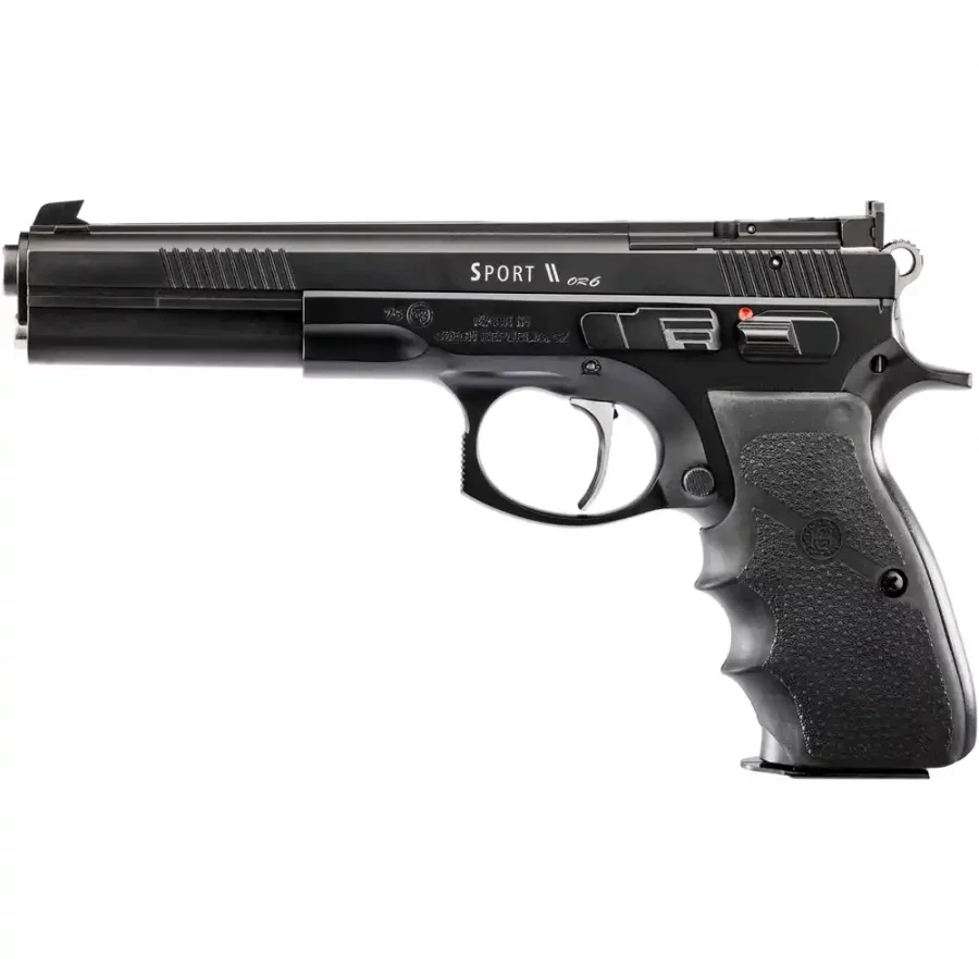 CZ75 Sport II OR, Kal.9x19mm „Oschatz“ LL:6″ Black