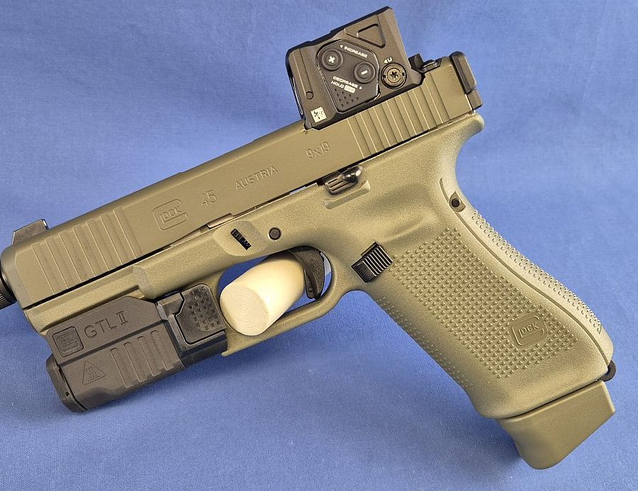 Glock 45 Kal.9x19mm A-CUT COA HUNTER EDITION + GTL II Set