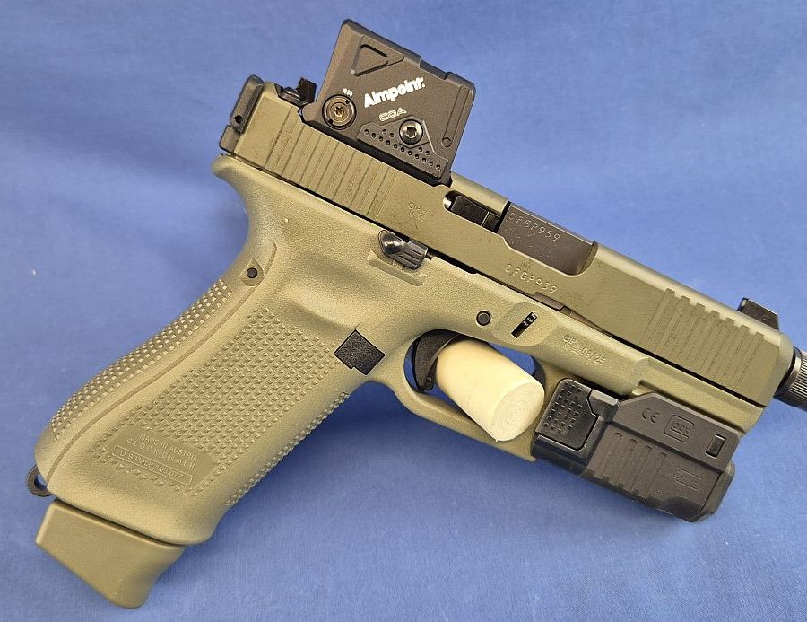 Glock 45 Kal.9x19mm A-CUT COA HUNTER EDITION + GTL II Set