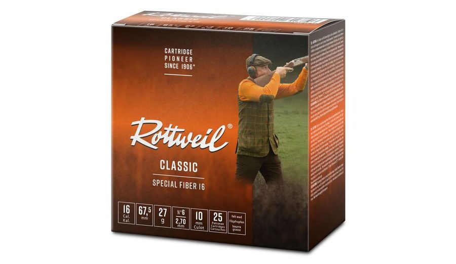 Rottweil Classic Special Fiber 16 16/67,5  2,7mm, 25Stk.