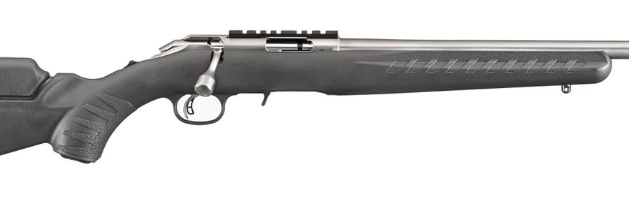 Ruger American Rimfire Stainless Kal.22 lr.,LL:18″,rostfrei/schwarz,10 Schuss