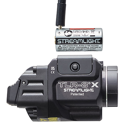 Streamlight TLR-8 X WAFFENLICHT MIT ROTEM LASER, 500 Lumen