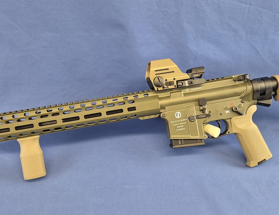 Schmeisser AR15 M4FL 14,5″ Kal.223Rem., ODG Sondermodell zum Setpreis mit Falke LE und Schmeisser Hugo Messer TAC 2 zum AKTIONS-SETPREIS!!!