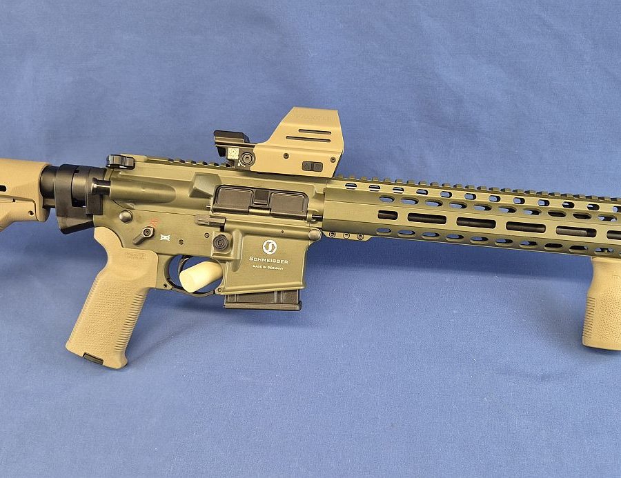 Schmeisser AR15 M4FL 14,5″ Kal.223Rem., ODG Sondermodell zum Setpreis mit Falke LE und Schmeisser Hugo Messer TAC 2 zum AKTIONS-SETPREIS!!!