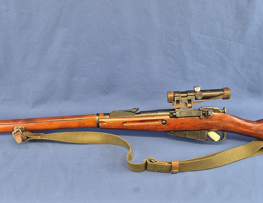 Mosin Nagant 1891/30 Sniper-Scharfschützengewehr, Bj. 1943 Izhevsk Kal.7,62 x 54R mit ZF-PU