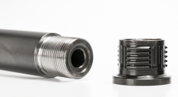 A-TEC Schalldämpferadapter A-Lock M15x1 Schwarz