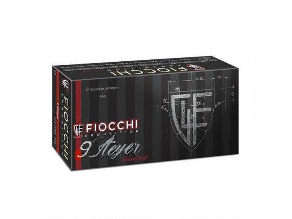 Fiocchi 9mm Steyr, FMJ, 7,5g./115grs.,  50Stk.