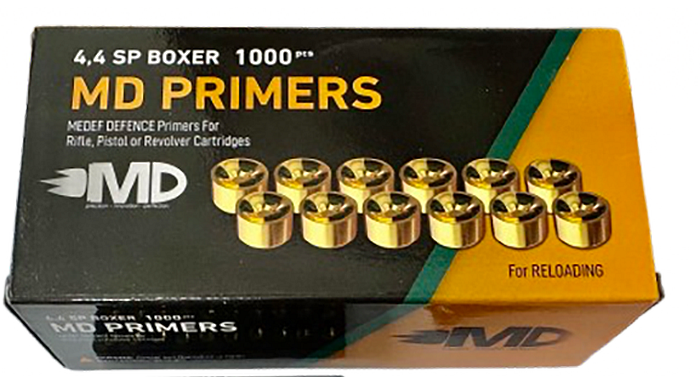 Medef Small Pistol Primers 4,4 Boxer 100Stk.