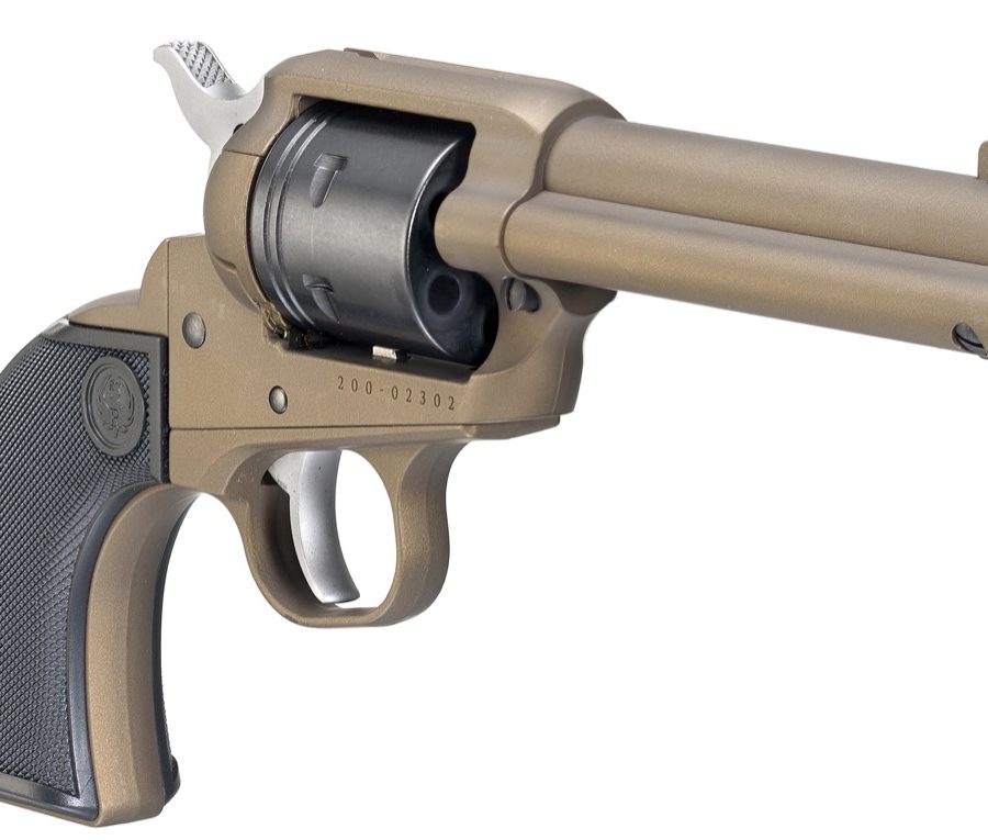 Ruger Revolver Wrangler Kal. .22lr., Bronze, LL 4,62″, 6 Schuss