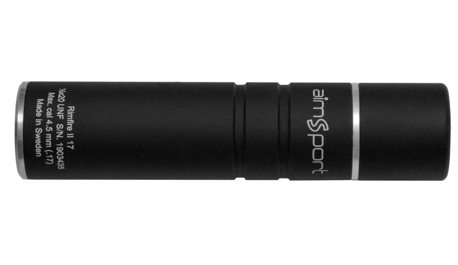 AIMSPORT Schalldämpfer Rimfire II .17HMR und .22lr., MG:1/2″-20 UNF
