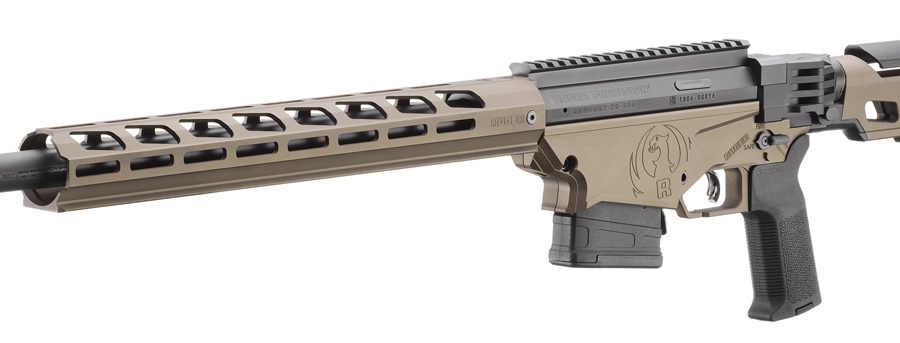 Ruger Precision Rifle II, Kal. .308 Win., LL 20″, SmokedBronze, 5/8″-24, 10 Schuss
